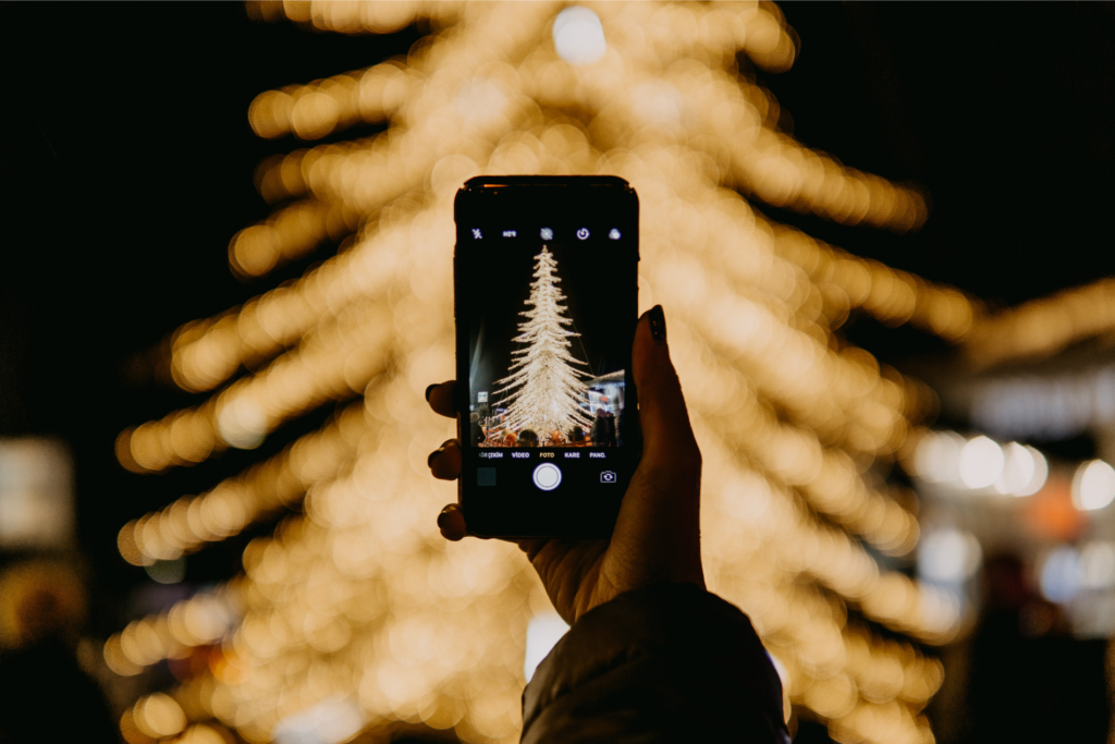 Christmas mobile phone