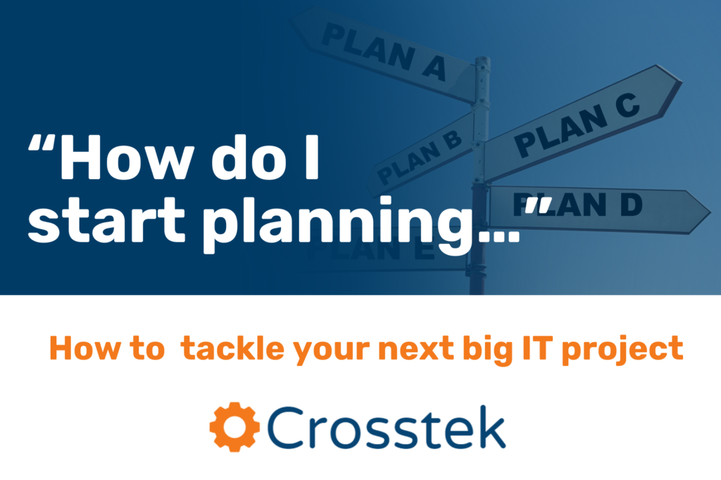 graphical thumbnail reading "How do I start planning" and Crosstek's logo